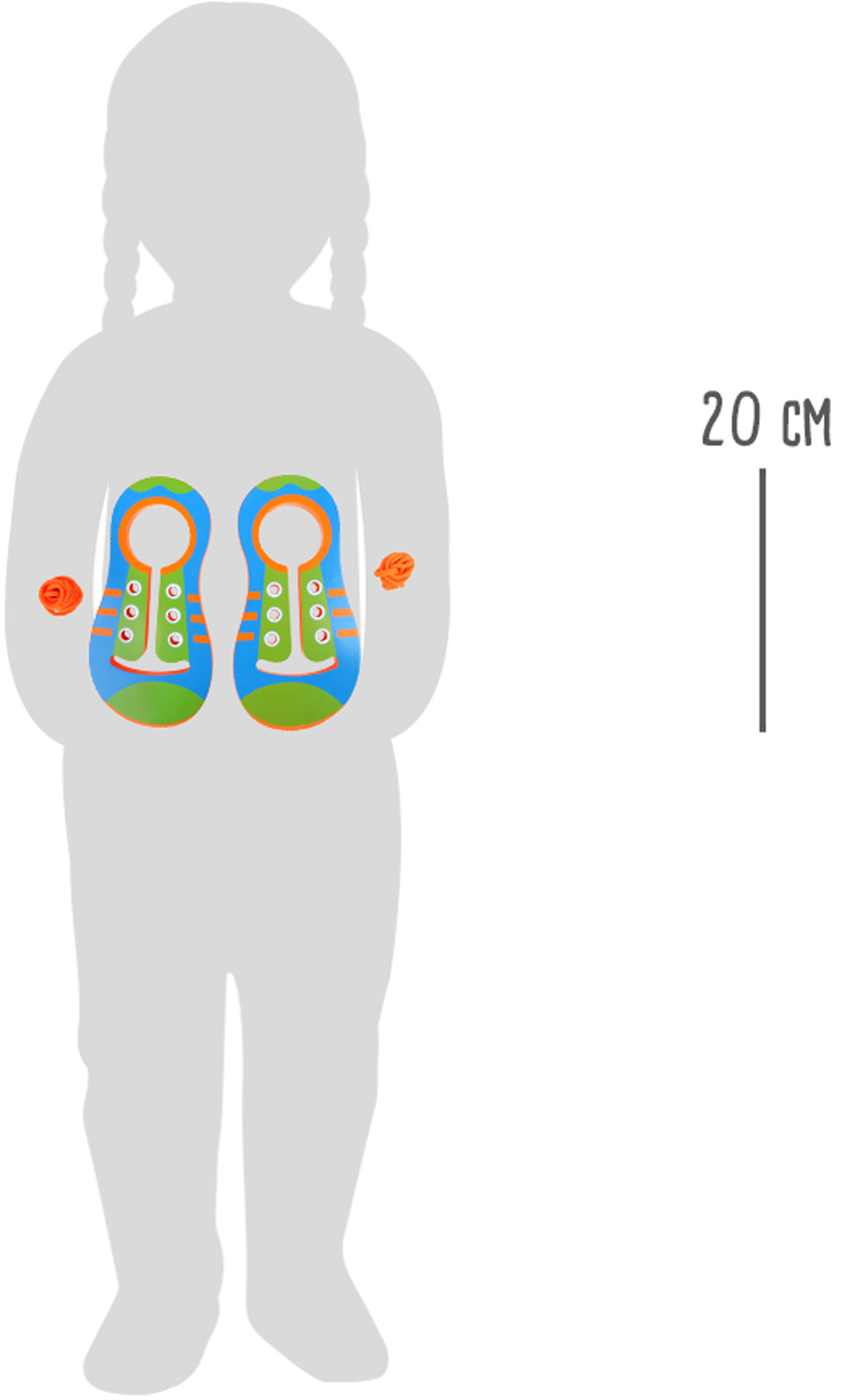 Chaussures à lacer en bois Chaussures à lacer en bois