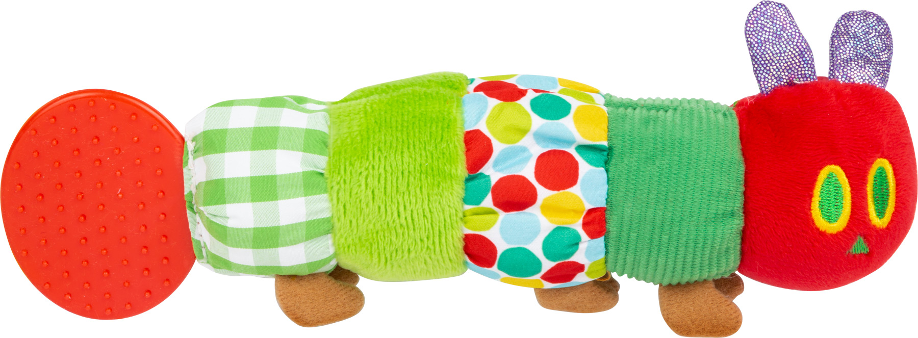 Hochet et jouet pour la dentition La chenille qui fait des trous Hochet et jouet pour la dentition La chenille qui fait des trous