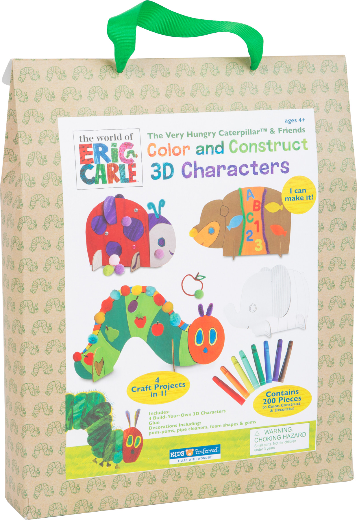 Kit de loisirs créatifs Caractères La chenille qui fait des trous Kit de loisirs créatifs Caractères La chenille qui fait des trous