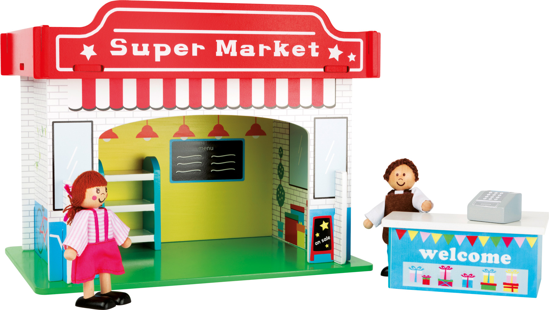Monde de jeu Supermarché et ses accessoires Monde de jeu Supermarché et ses accessoires