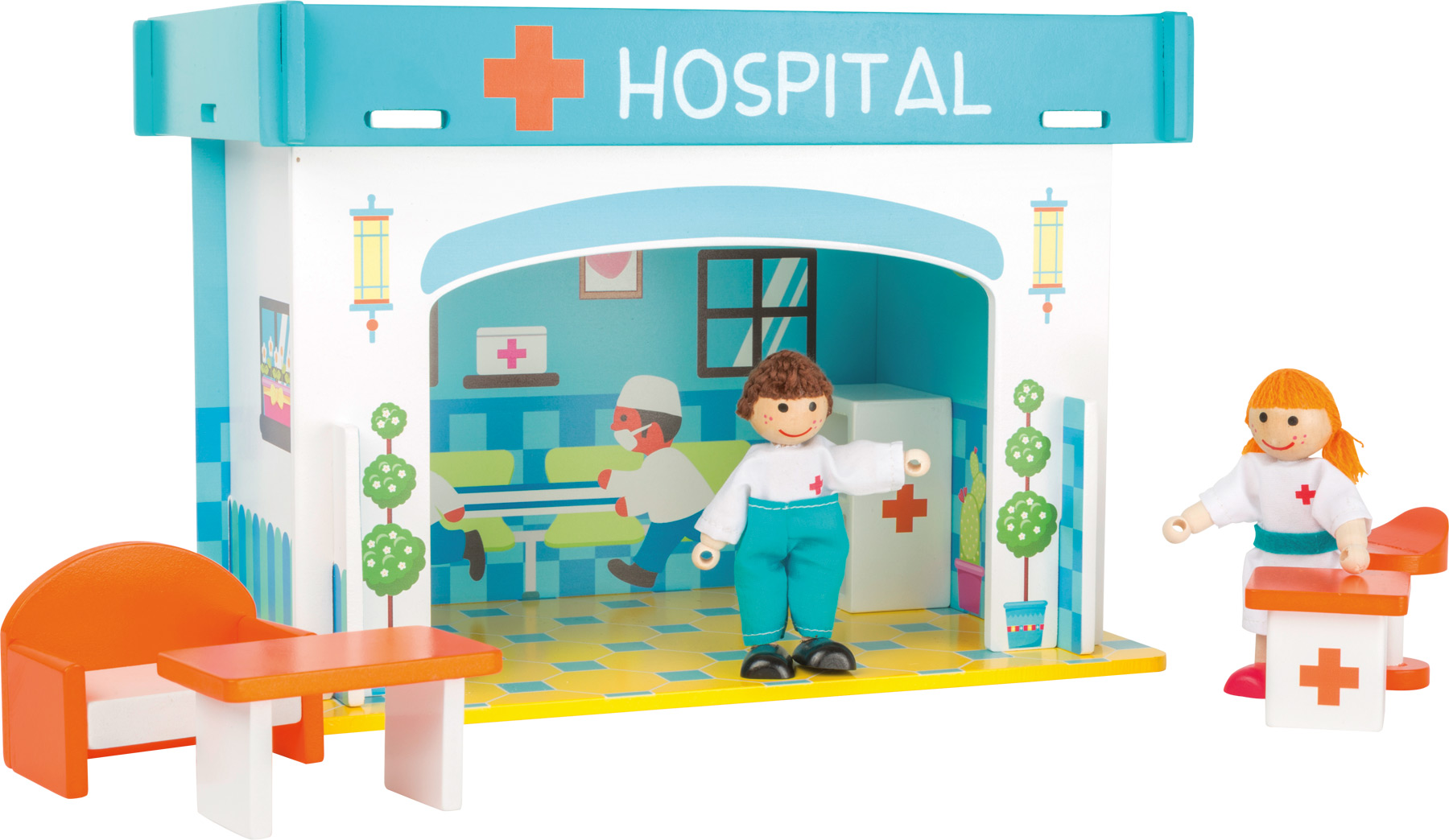 Monde de jeu Hôpital et ses accessoires Monde de jeu Hôpital et ses accessoires