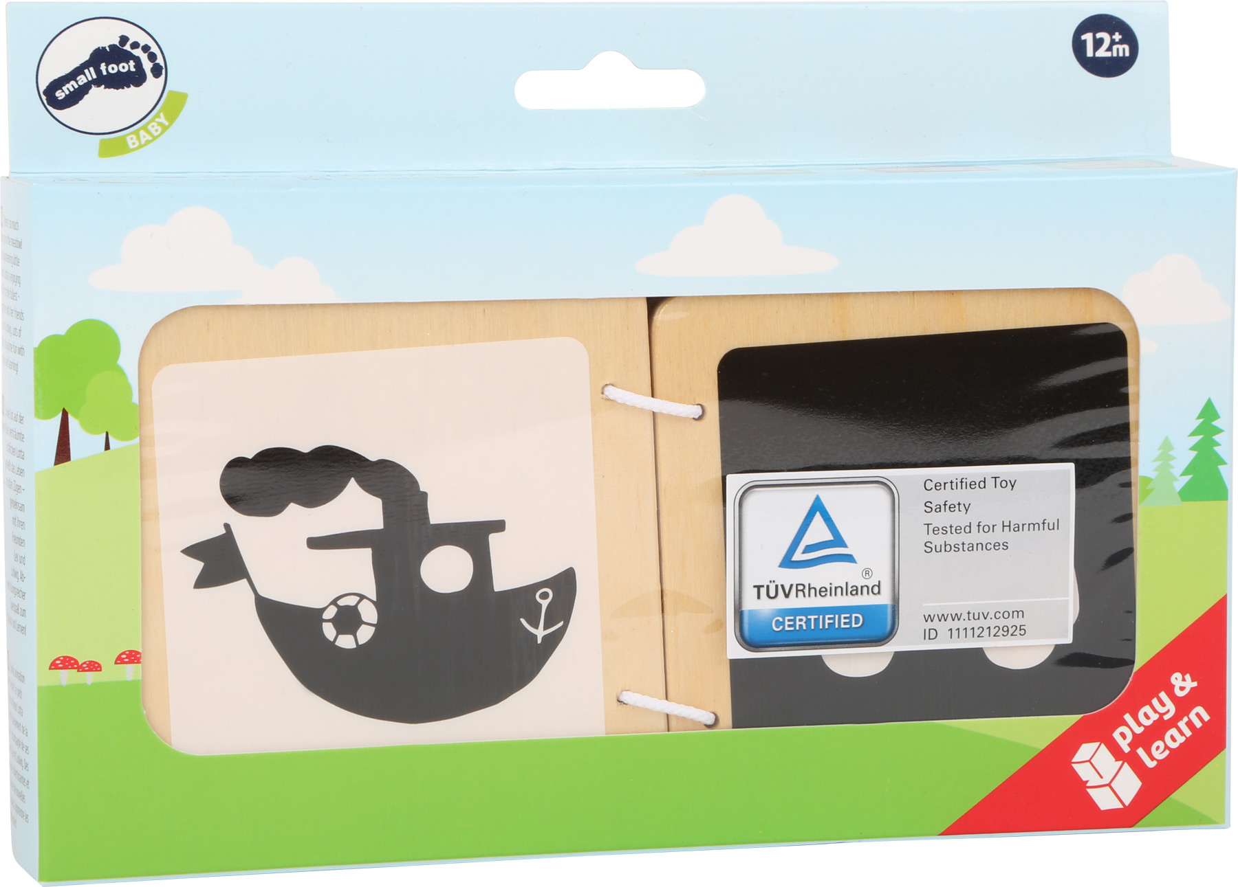 Livre pour bébé "Ludwig" (contrastes) Livre pour bébé "Ludwig" (contrastes)