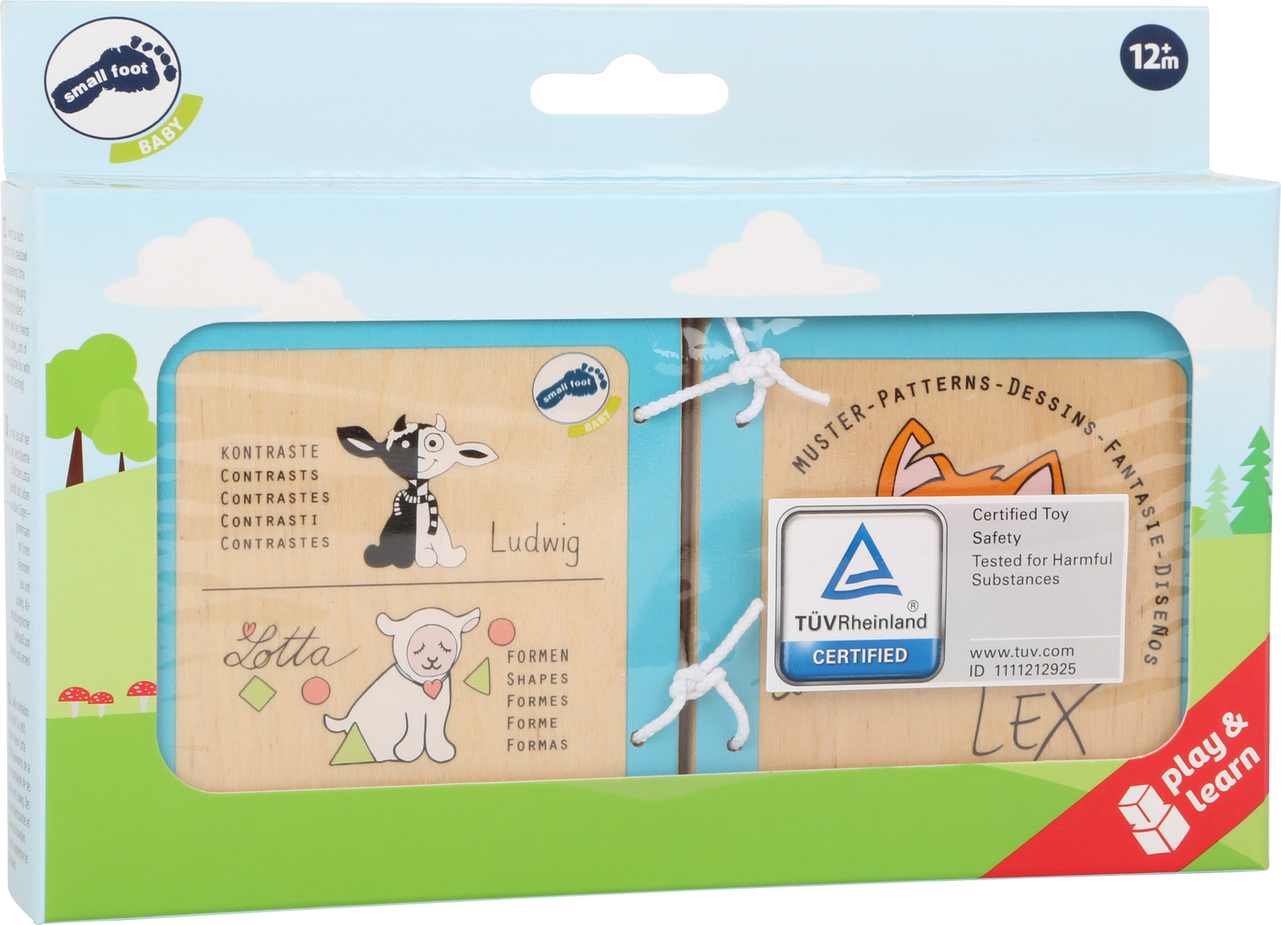 Livre pour bébé "Lex" (motifs) Livre pour bébé "Lex" (motifs)