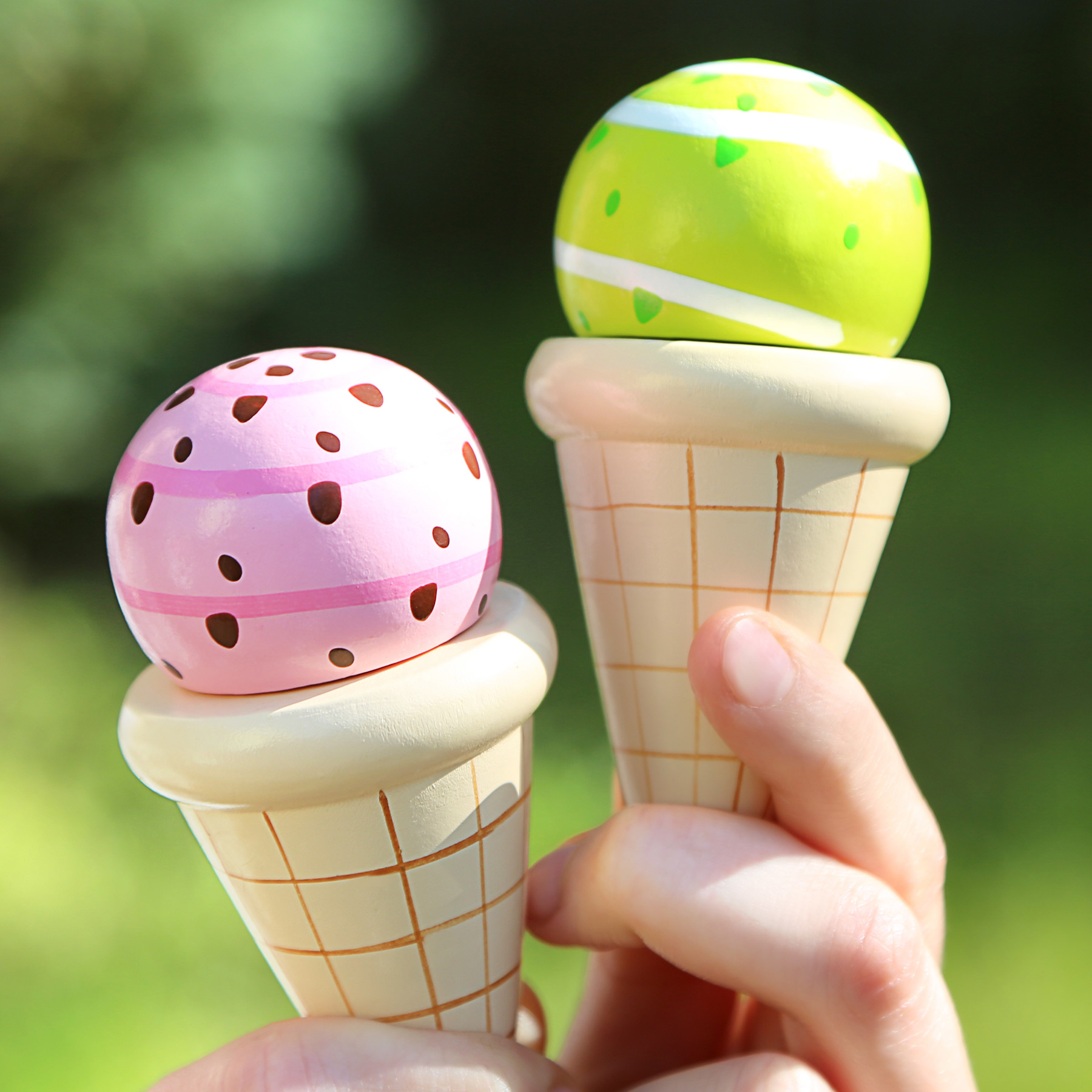 Glaces en cornet Glaces en cornet