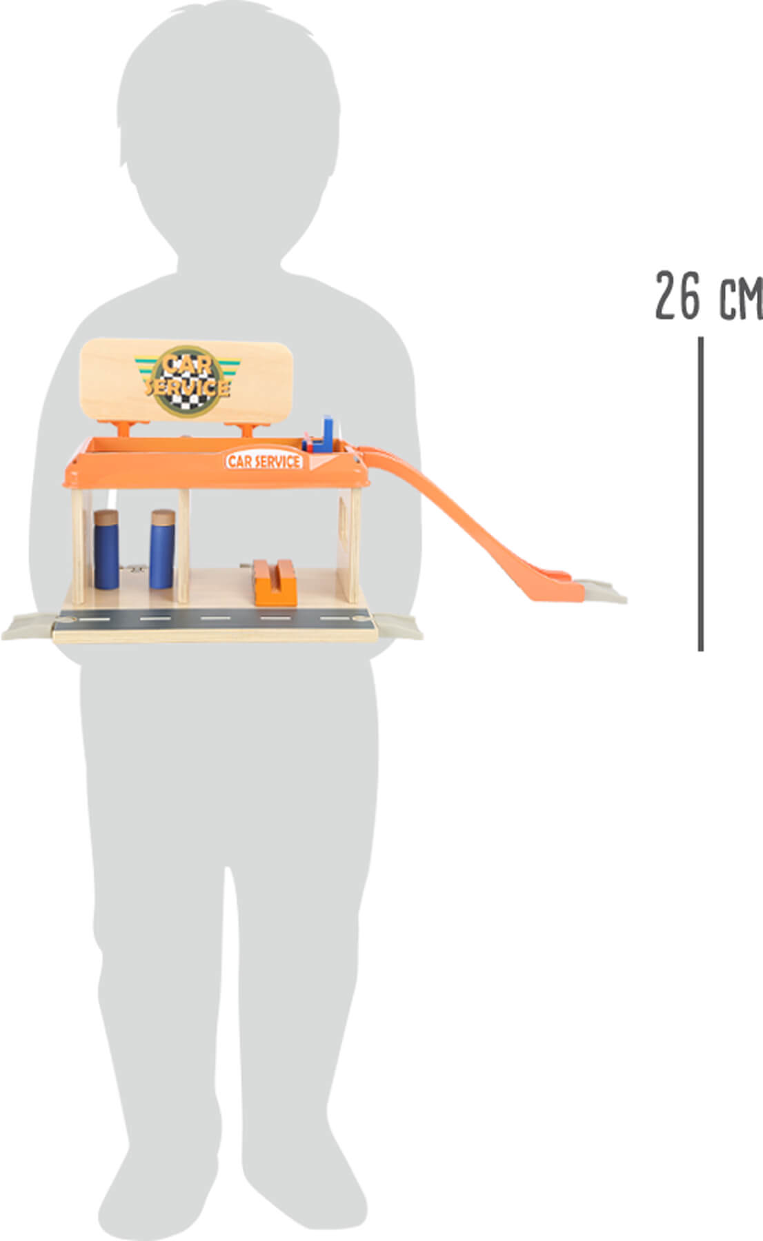 10901_legler_small_foot_Autowerkstatt_mit_Tankstelle_FSC_Skizze