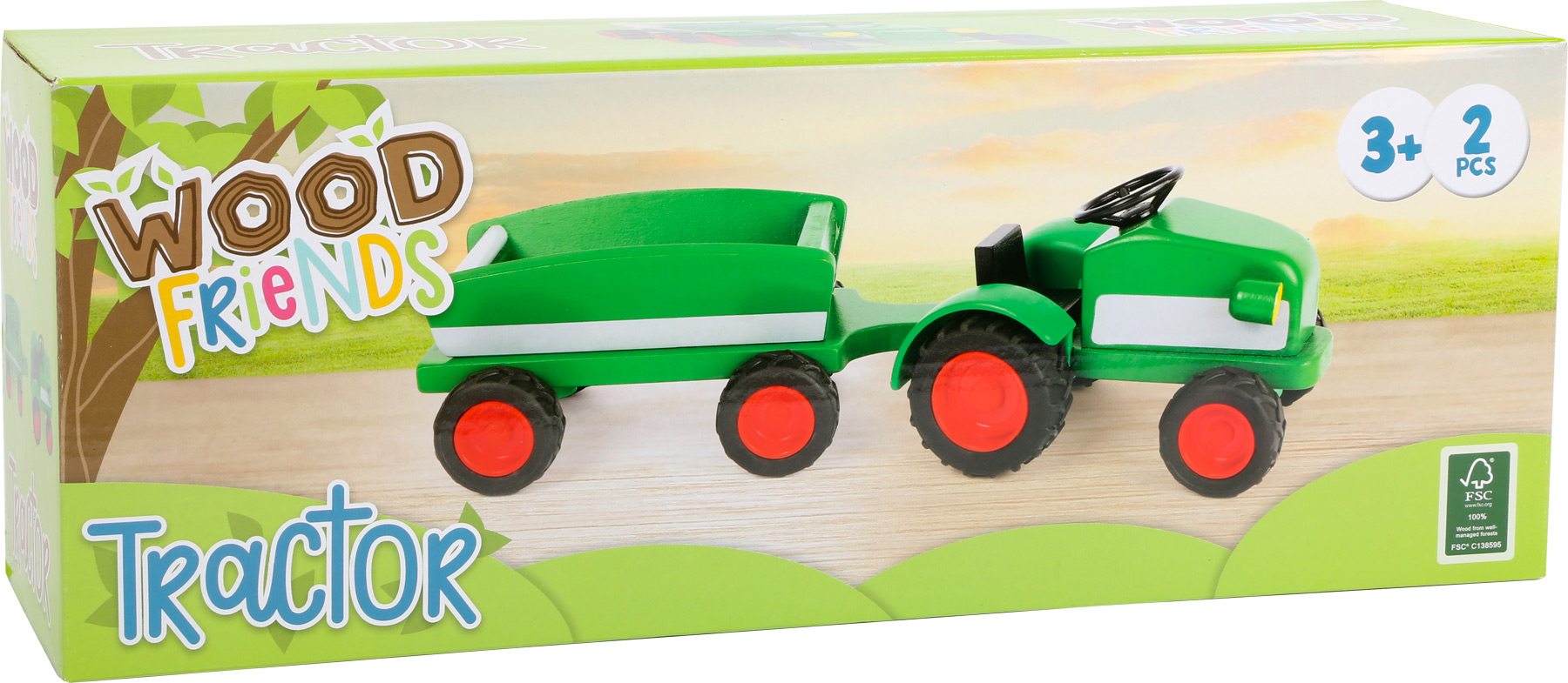 Woodfriends Tracteur Woodfriends Tracteur