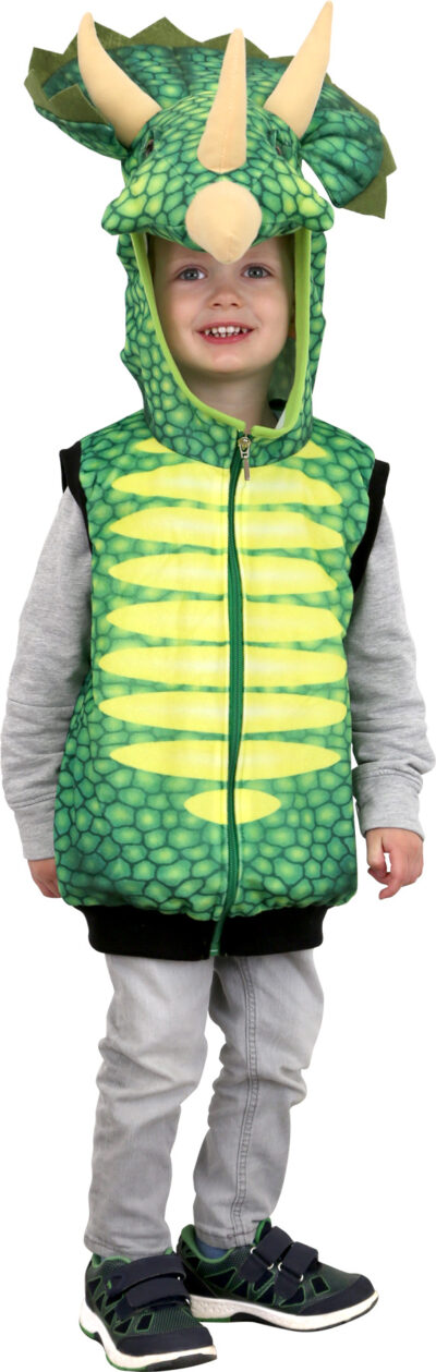 Gilet-costume Dinosaure Triceratops