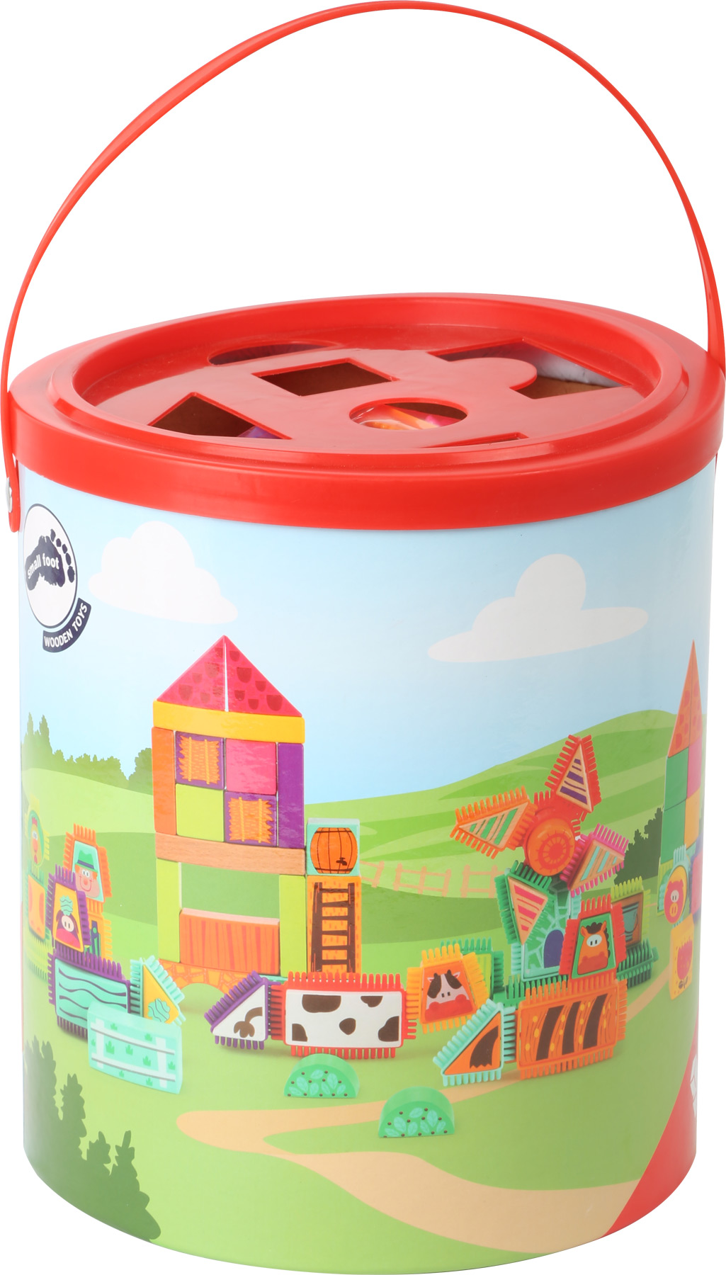 Blocs à picots et en bois Ferme Blocs à picots et en bois Ferme