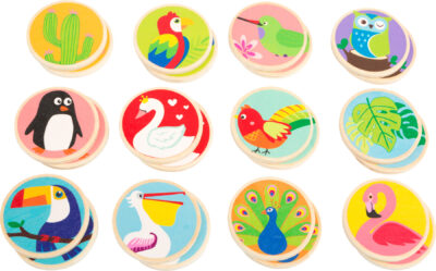 Mémo Oiseaux du monde
