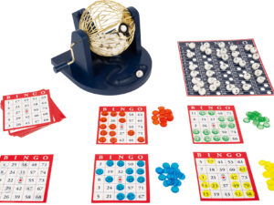 Set de jeu de bingo avec tambour