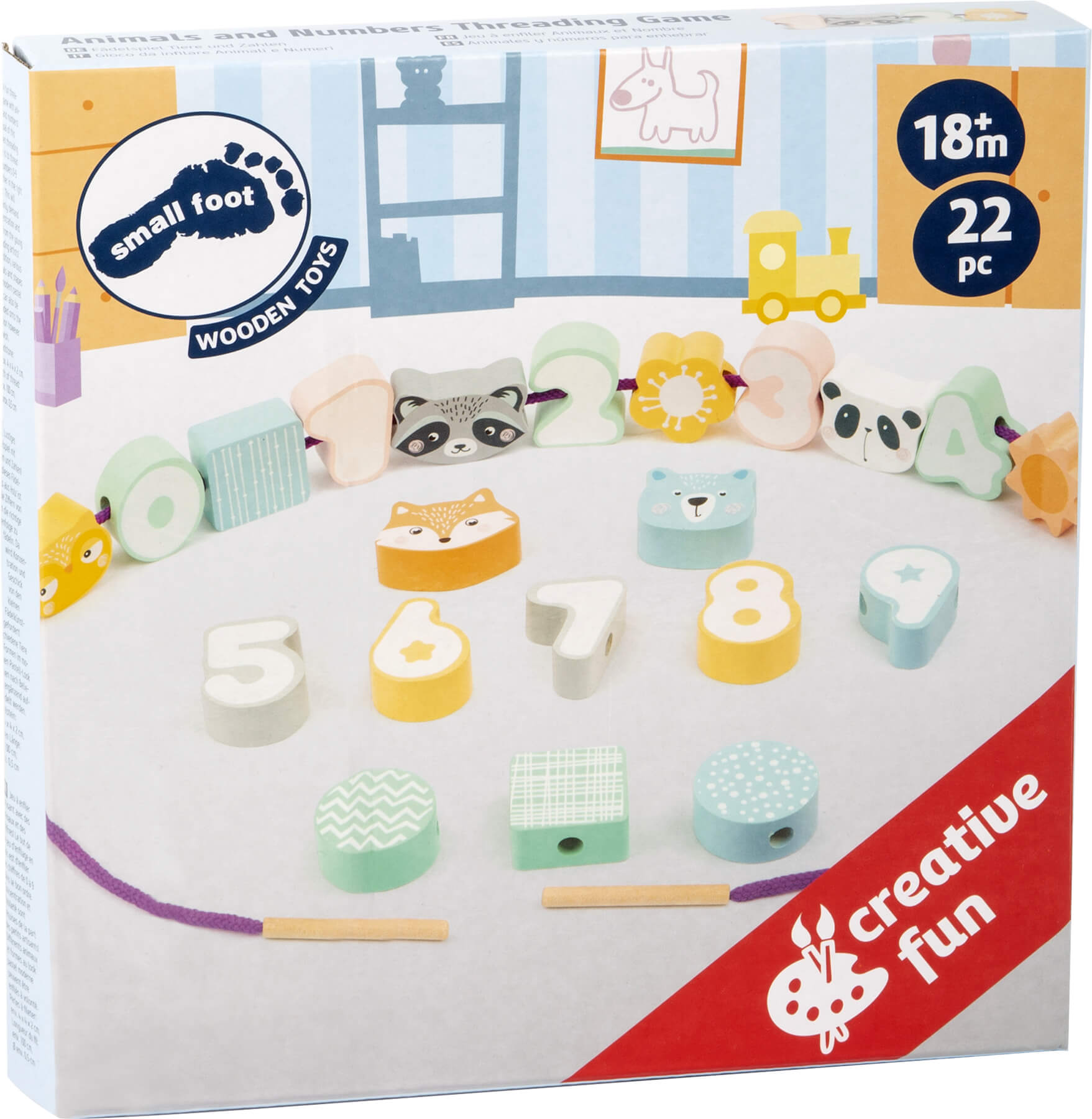 Jouet à enfiler Pastel Jouet à enfiler Pastel