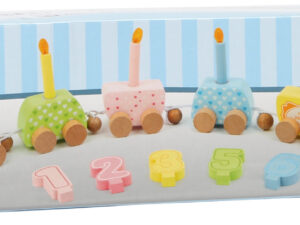 Train d'anniversaire avec chiffres