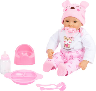 Bébé poupée "Marie" avec accessoires