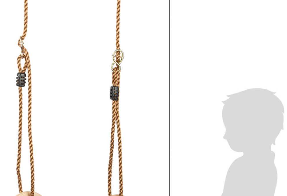 Anneaux de gymnastique en bois