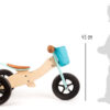 Draisienne-Tricycle 2 en 1 Maxi Turquoise