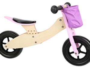 Draisienne-Tricycle 2 en 1 Maxi Rose