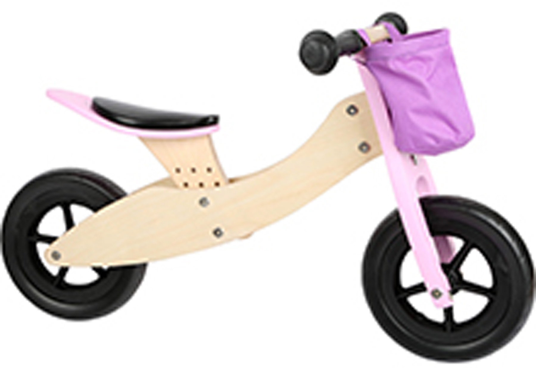 Draisienne-Tricycle 2 en 1 Maxi Rose Draisienne-Tricycle 2 en 1 Maxi Rose