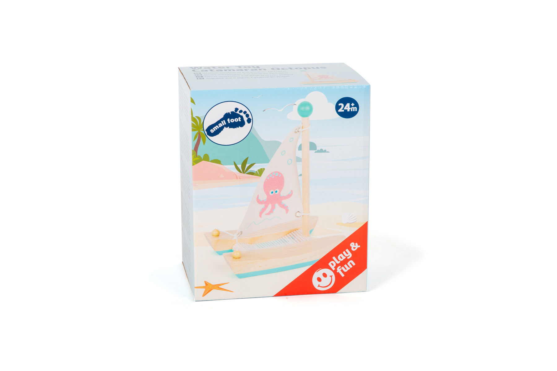 11656_legler_small_foot_Wasserspielzeug_Katamaran_Oktopus_Verpackung