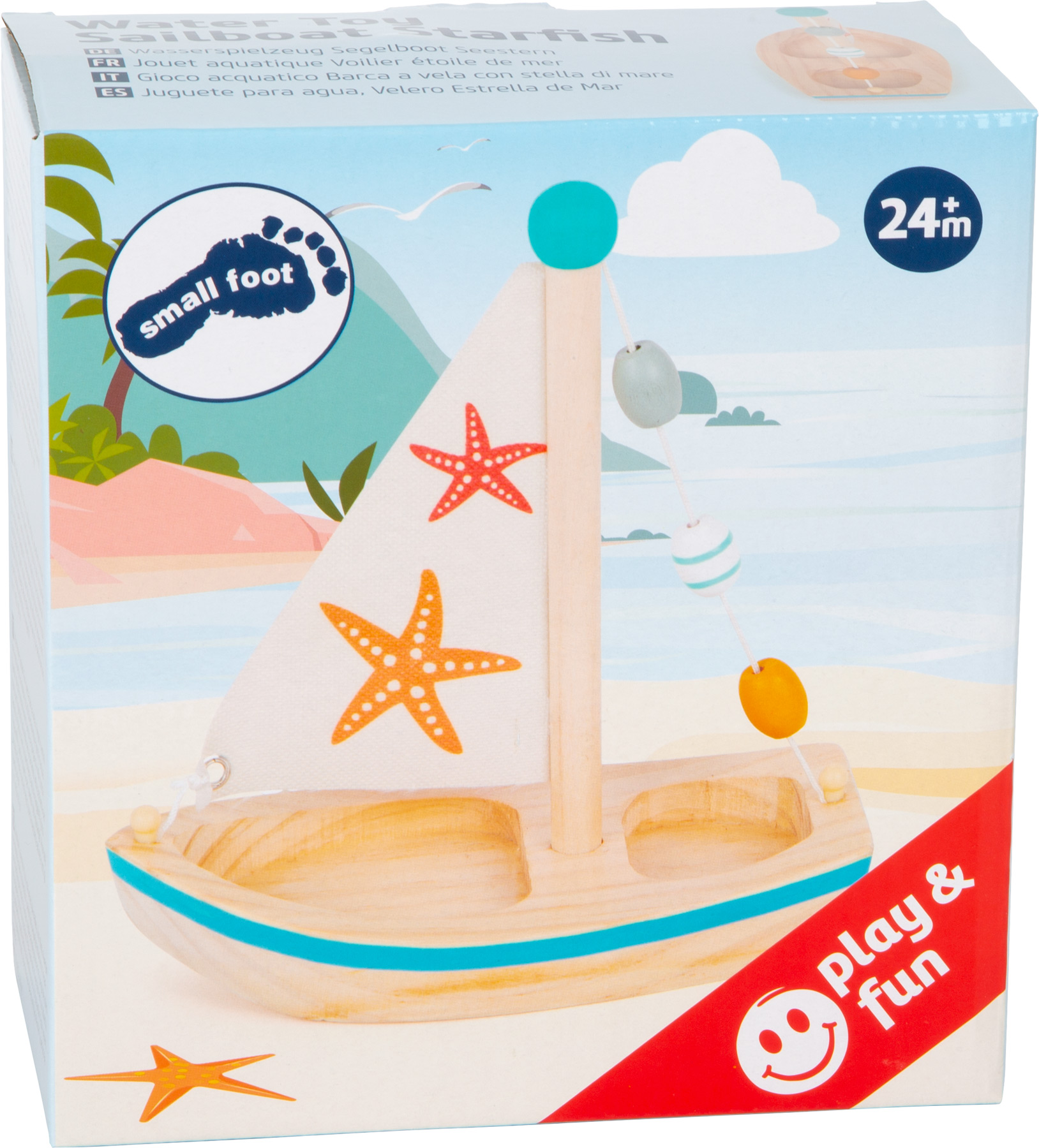11658_legler_small_foot_Wasserspielzeug_Segelboot_Seestern_Verpackung