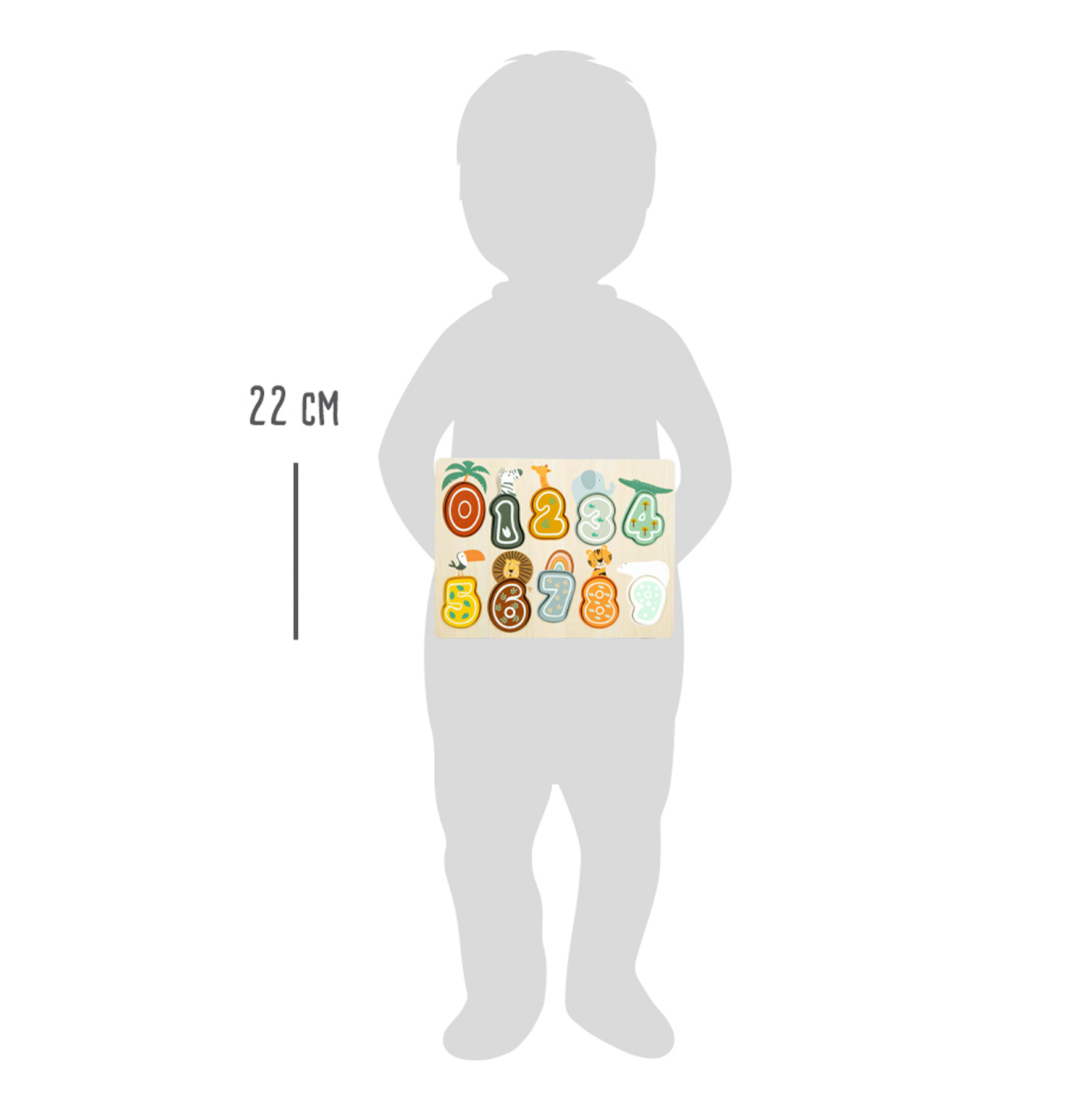 Puzzle à poser Chiffres "Safari" Puzzle à poser Chiffres "Safari"