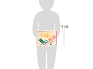 Jeu éducatif Puzzle en bois Formes géométriques