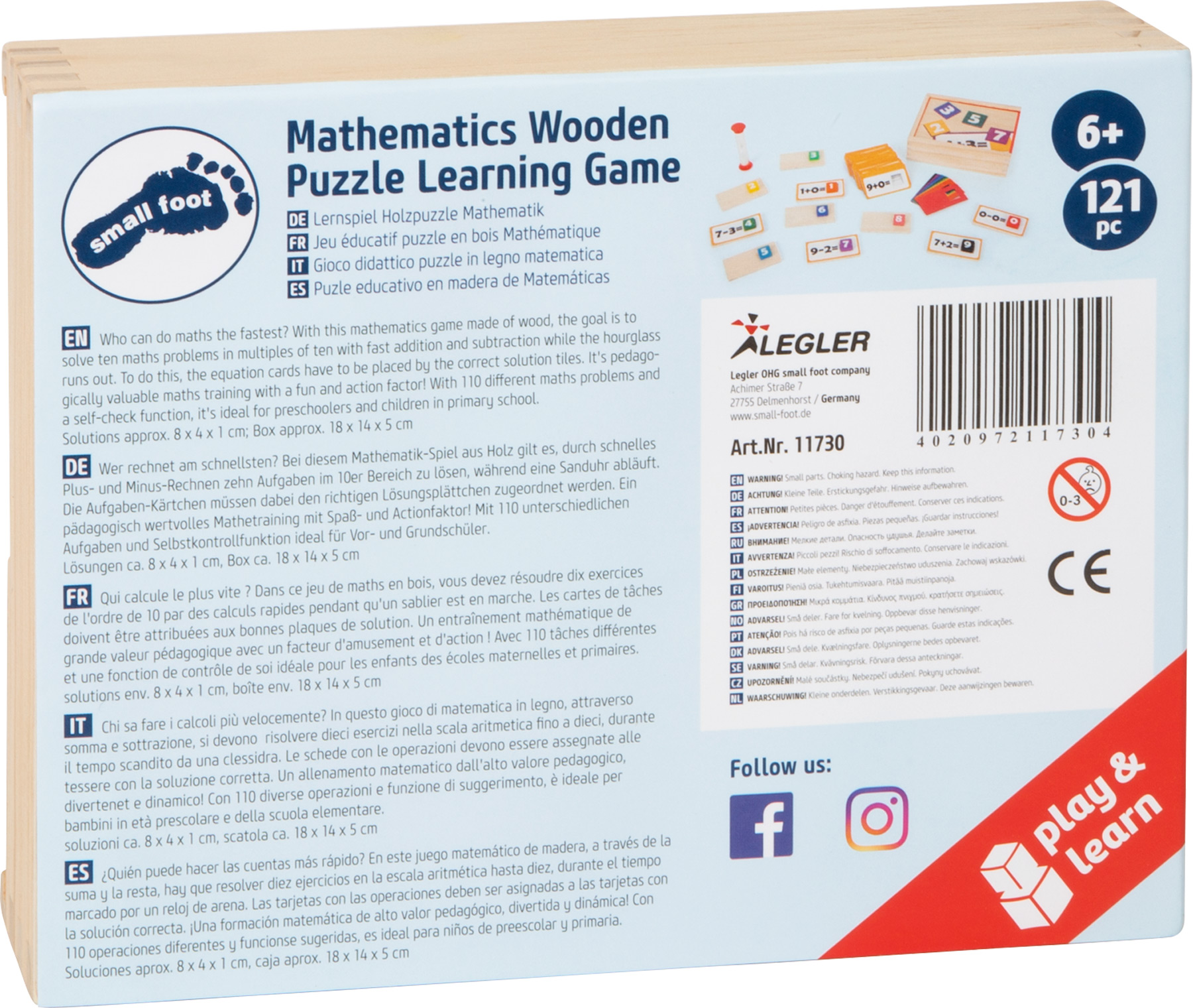 11730_legler_small_foot_Lernspiel_Holzpuzzle_Mathematik_Verpackung