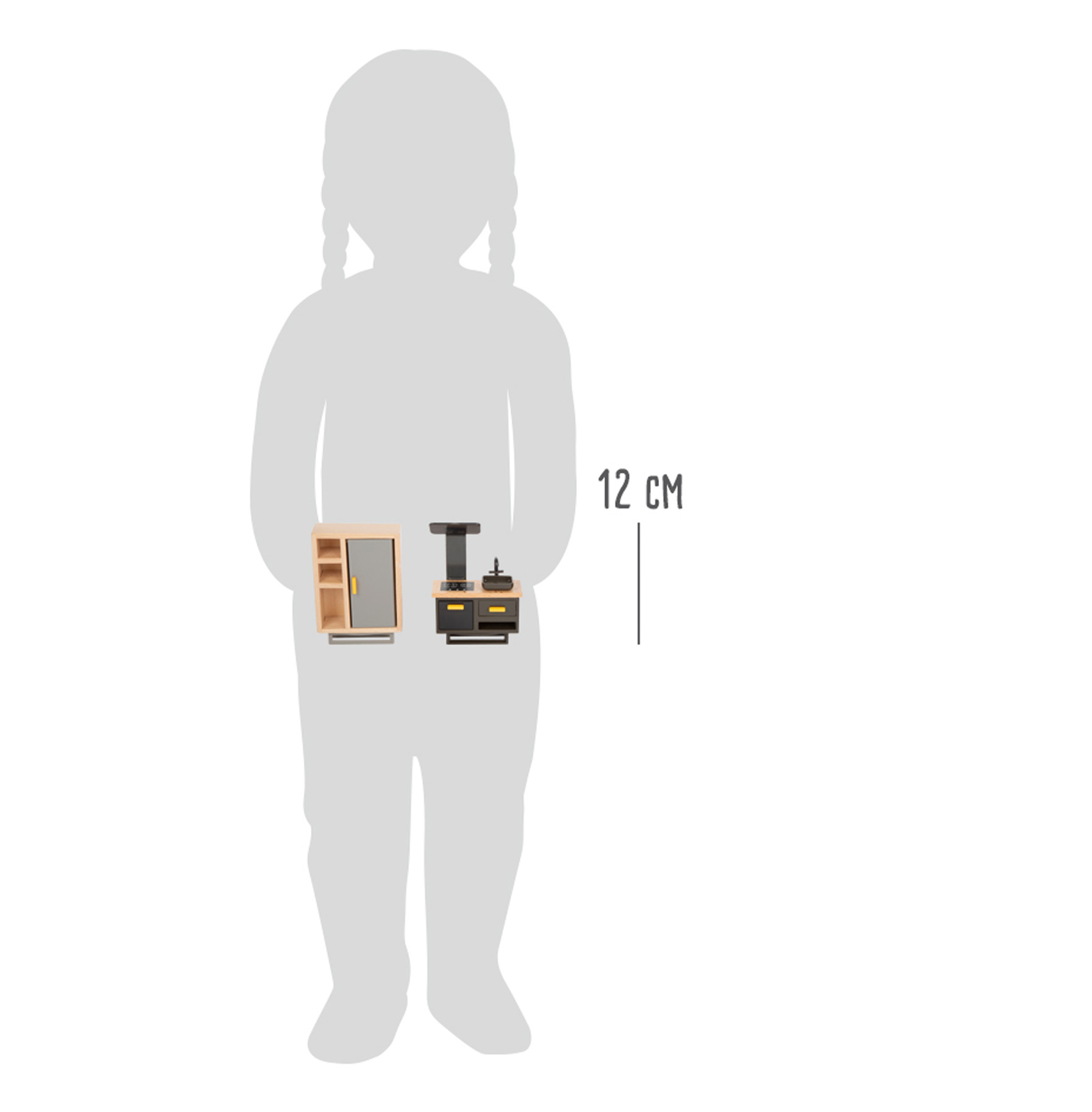 Set de meubles maison de poupée Moderne Set de meubles maison de poupée Moderne