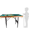 Table de billard pliante