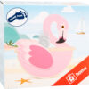 Tirelire flamant rose