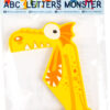 Monstres lettres alphabet Murphy