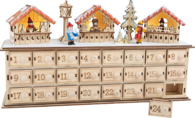 Calendrier de l'Avent Marché de Noël