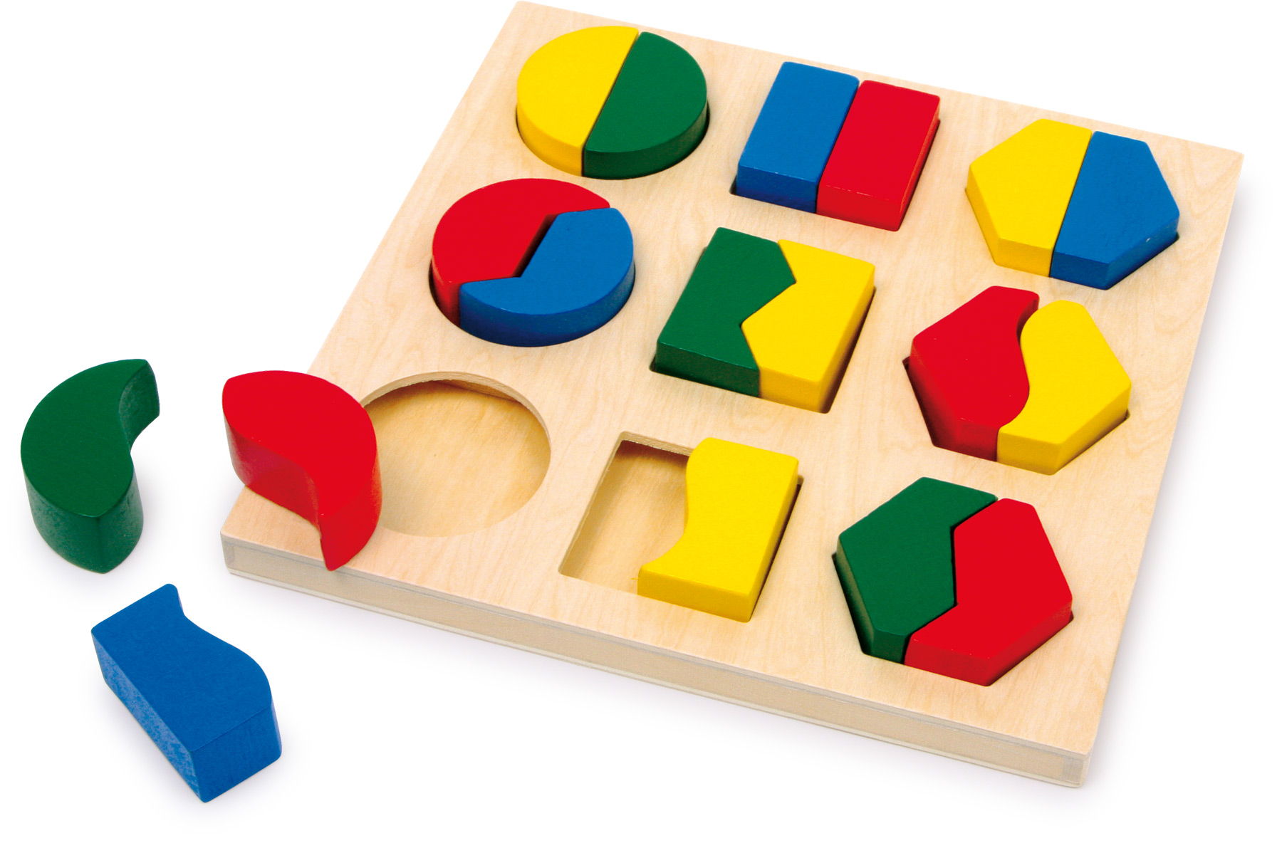 Puzzle à encastrer Paires de formes Puzzle à encastrer Paires de formes