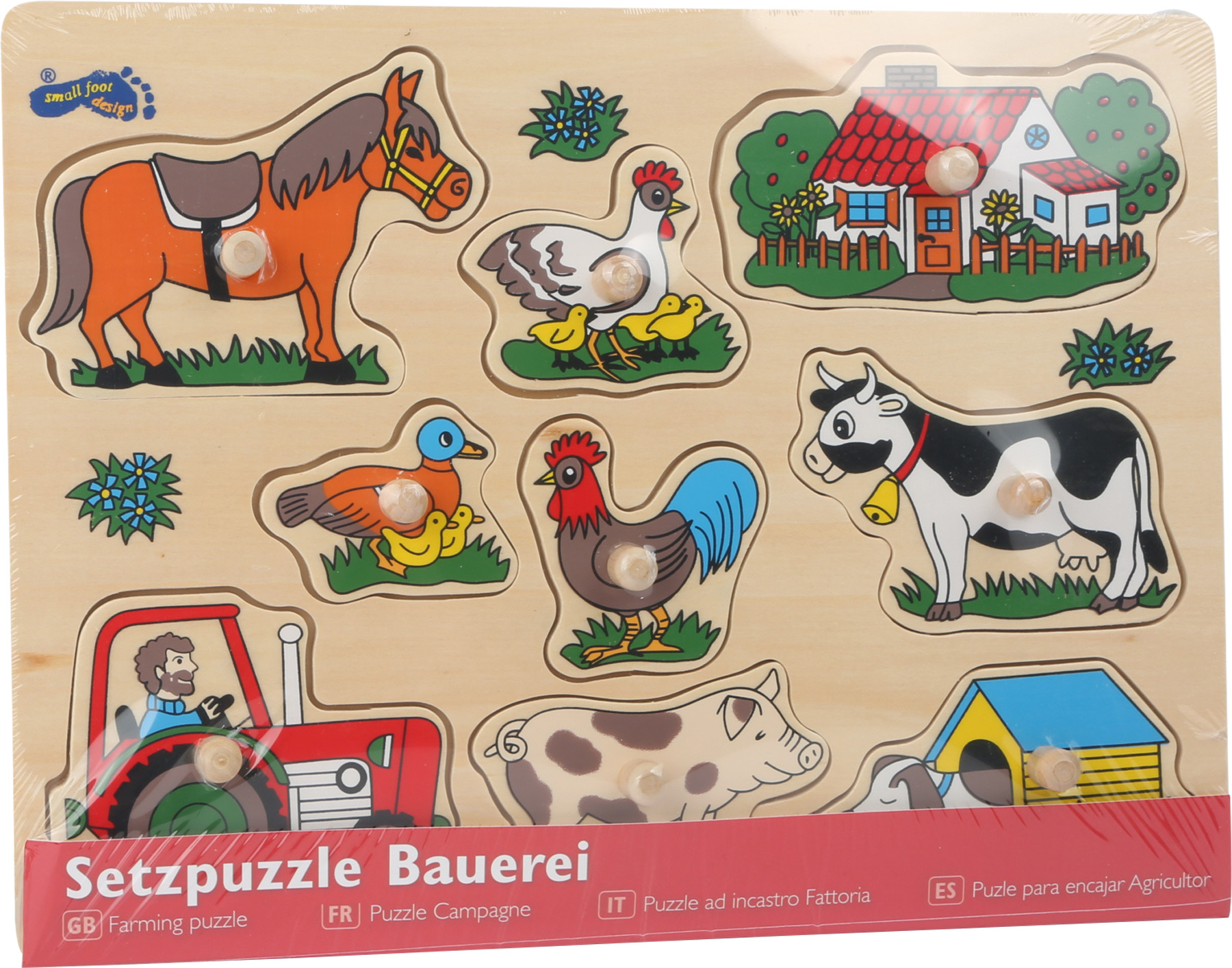 Puzzle à poser La ferme Puzzle à poser La ferme