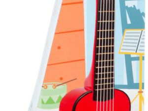 Guitare rouge