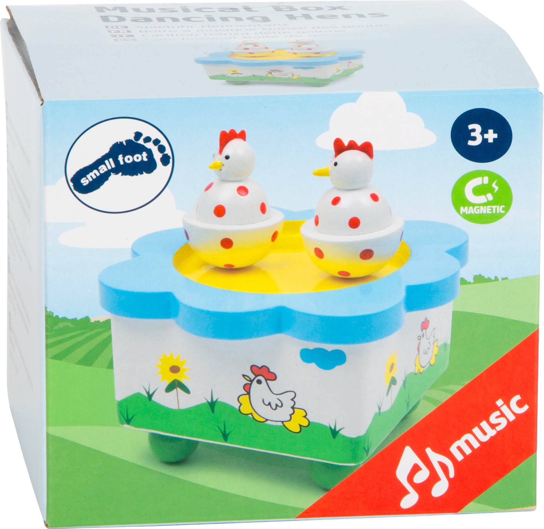 Boîte à musique Danse des poules Boîte à musique Danse des poules