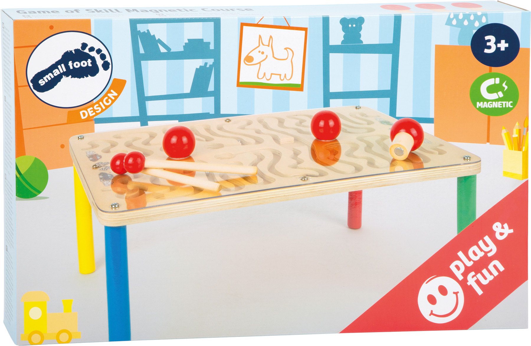 Jeu d´adresse Parcours aimanté Jeu d´adresse Parcours aimanté