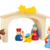 Crèche en bois - set de jeu