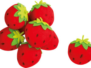 Fraises en feutre