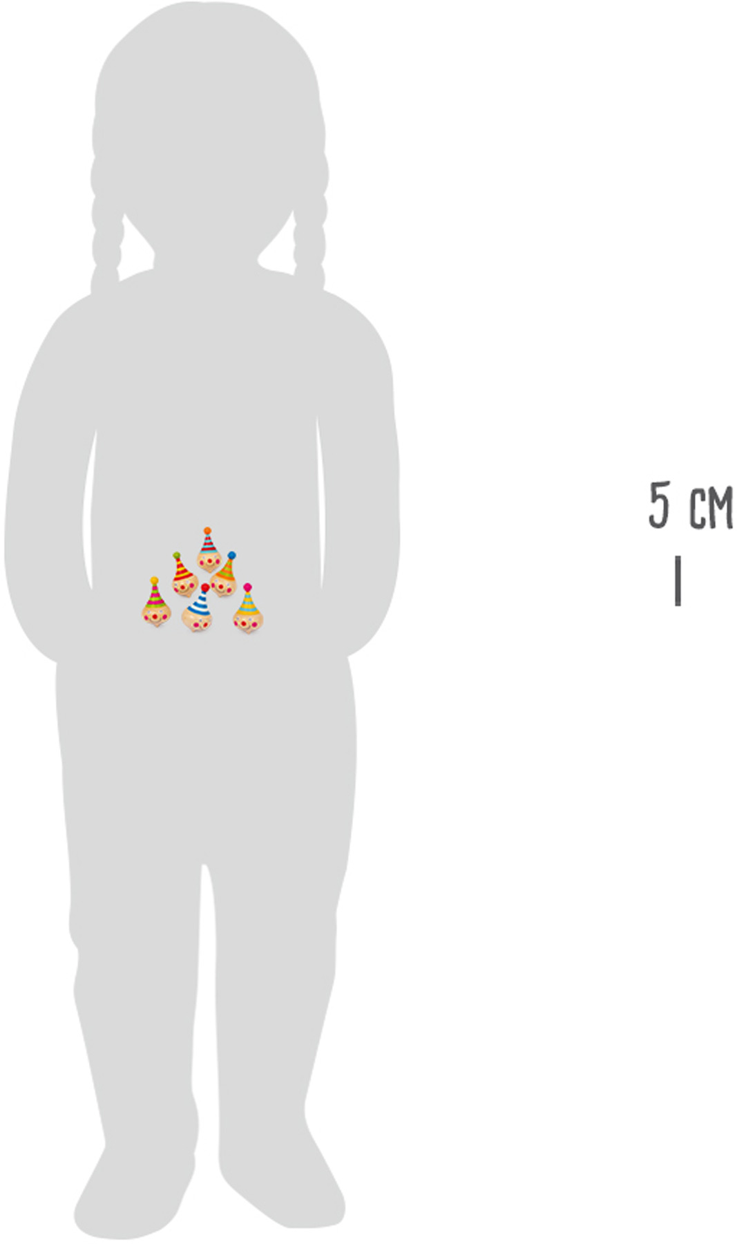 Toupie Clown Toupie Clown