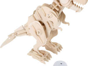 Kit en bois Dino-robot T-Rex avec télécommande