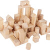 Blocs de construction Naturel 100 pcs. dans le sac