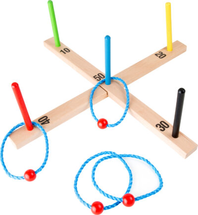 Jeu de lancer d'anneaux Multicolore